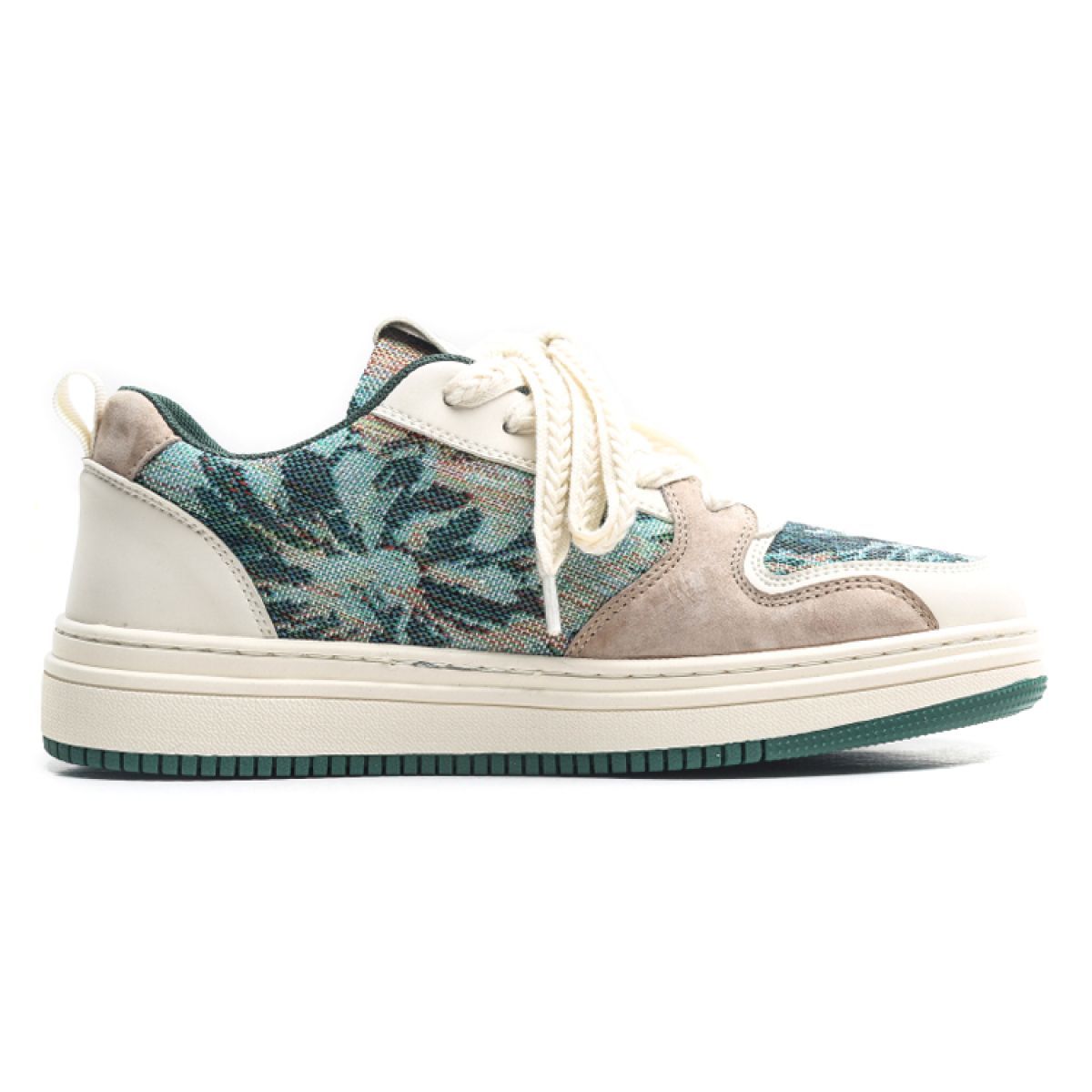 Кроссовки Jifffly Vintage Floral Green