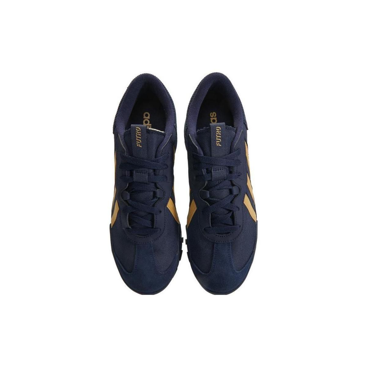Кроссовки Adidas neo Futro Mixr Dark Blue/Yellow