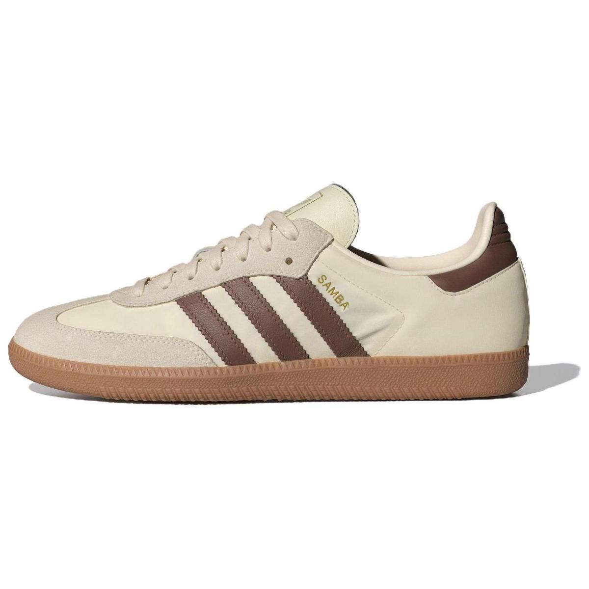 Кроссовки Adidas originals SAMBA OG Off-White/Brown