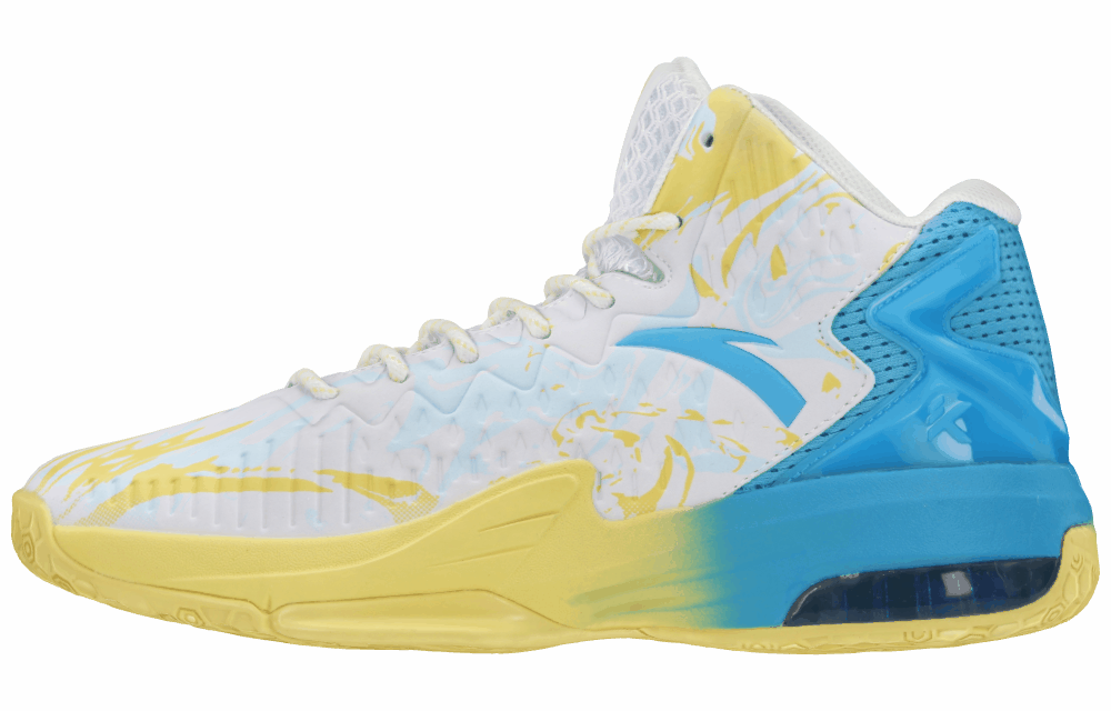 Кроссовки Anta KT3 White/Yellow/Blue