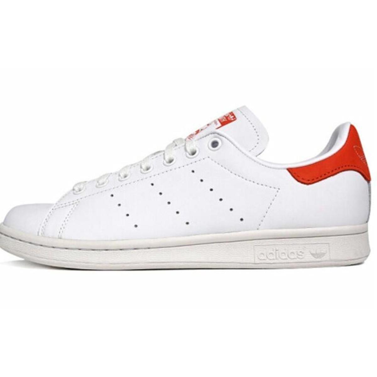 Кроссовки Adidas Originals Stan Smith White/Orange