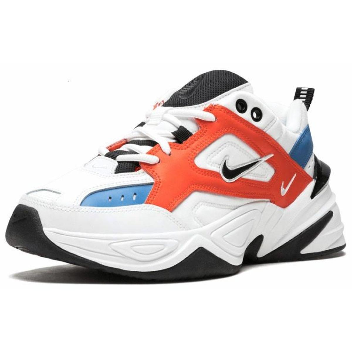 Женские кроссовки Nike M2K Tekno White/Black/Orange