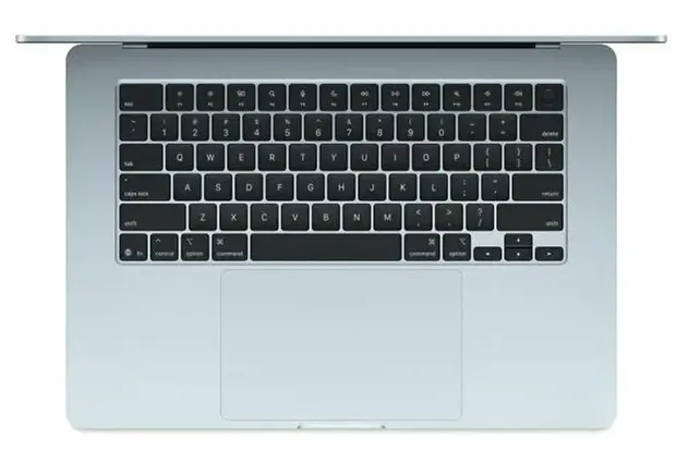 15.3" Ноутбук Apple MacBook Air 15 M4 (2025) 16 GB RAM/256 GB SSD, 10 CPU/10 GPU, Sky Blue, английская клавиатура