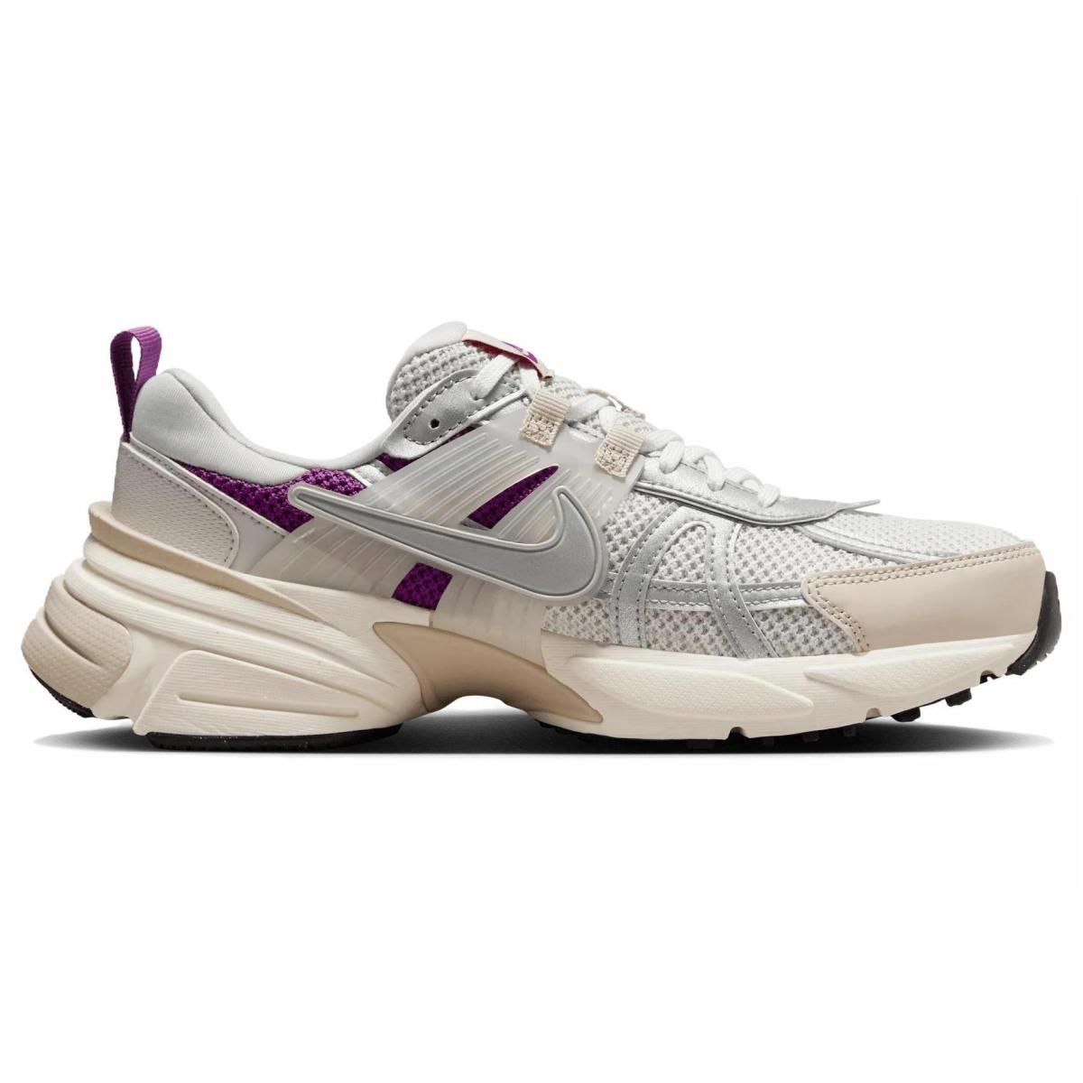 Женские кроссовки Nike V2K Run Silver/White/Purple