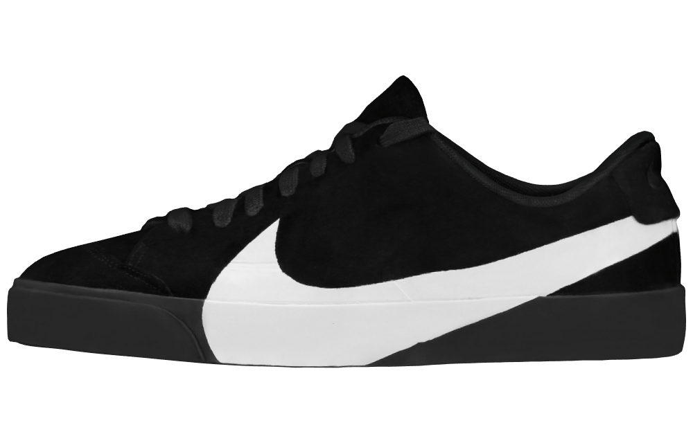 Женские кеды Nike Blazer City Low Black/White