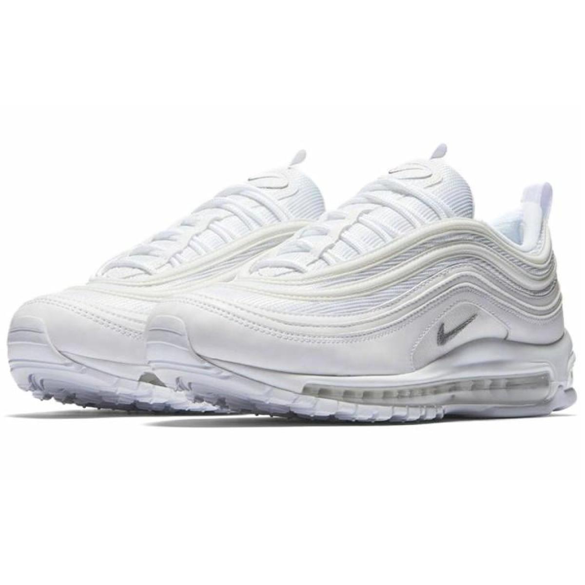 Кроссовки Nike Air Max 97 Triple White/Wolf Grey