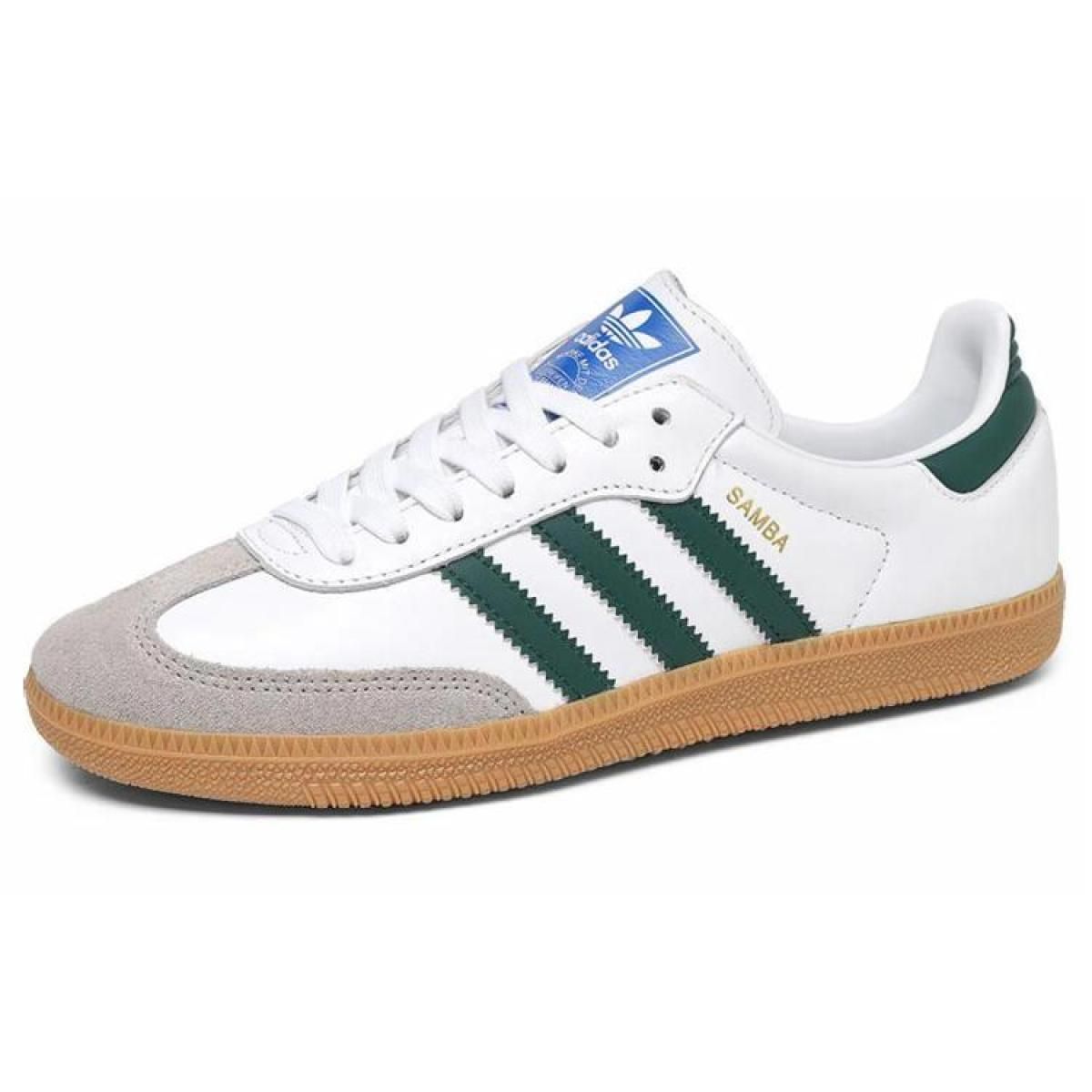 Кроссовки Adidas Originals Samba Og White/Green/Grey