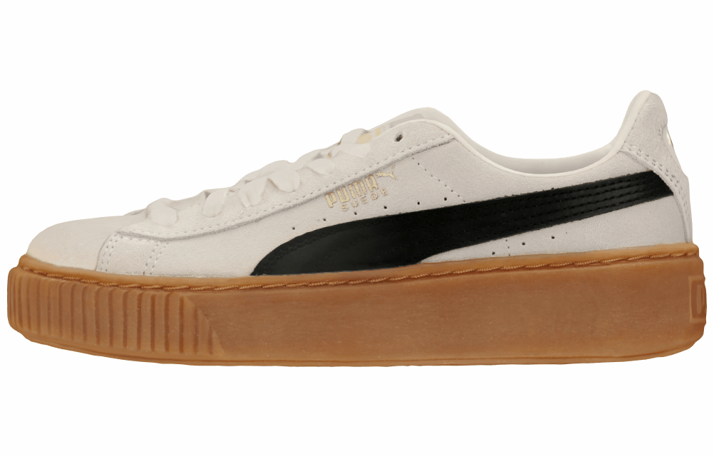 Женские кроссовки Puma Suede White/Black