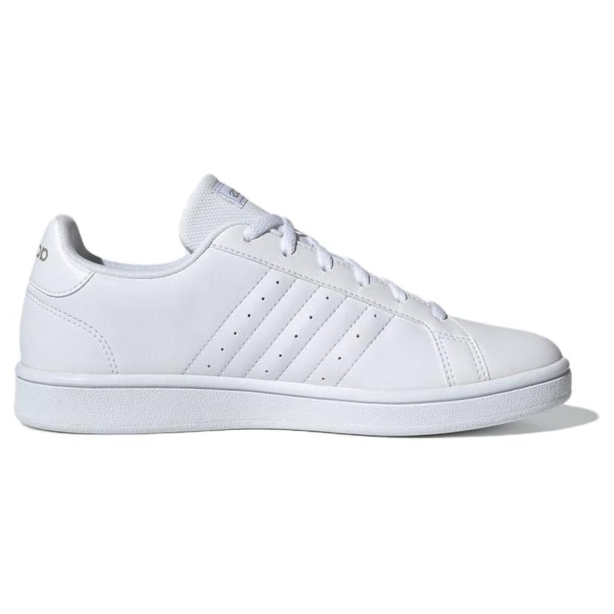 Женские кроссовки Adidas originals GRAND COURT Silver/White