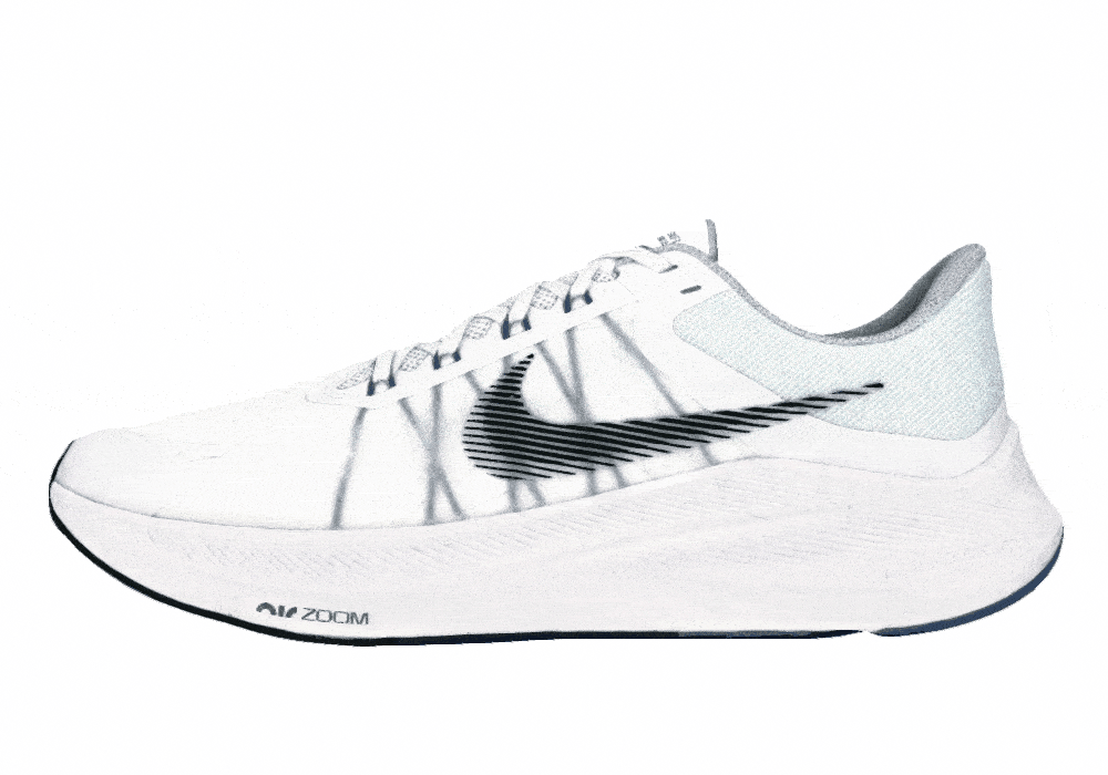 Мужские кроссовки Nike Zoom Winflo 8 Platinum Tint Black
