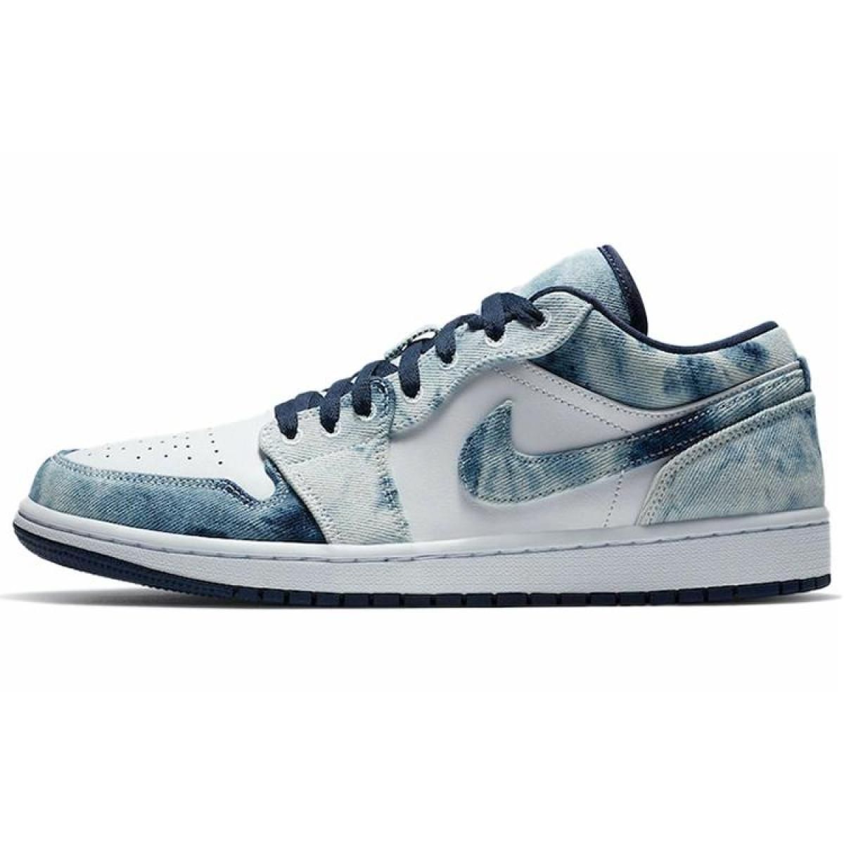 Мужские кроссовки Air Jordan 1 Low SE  Washed Denim