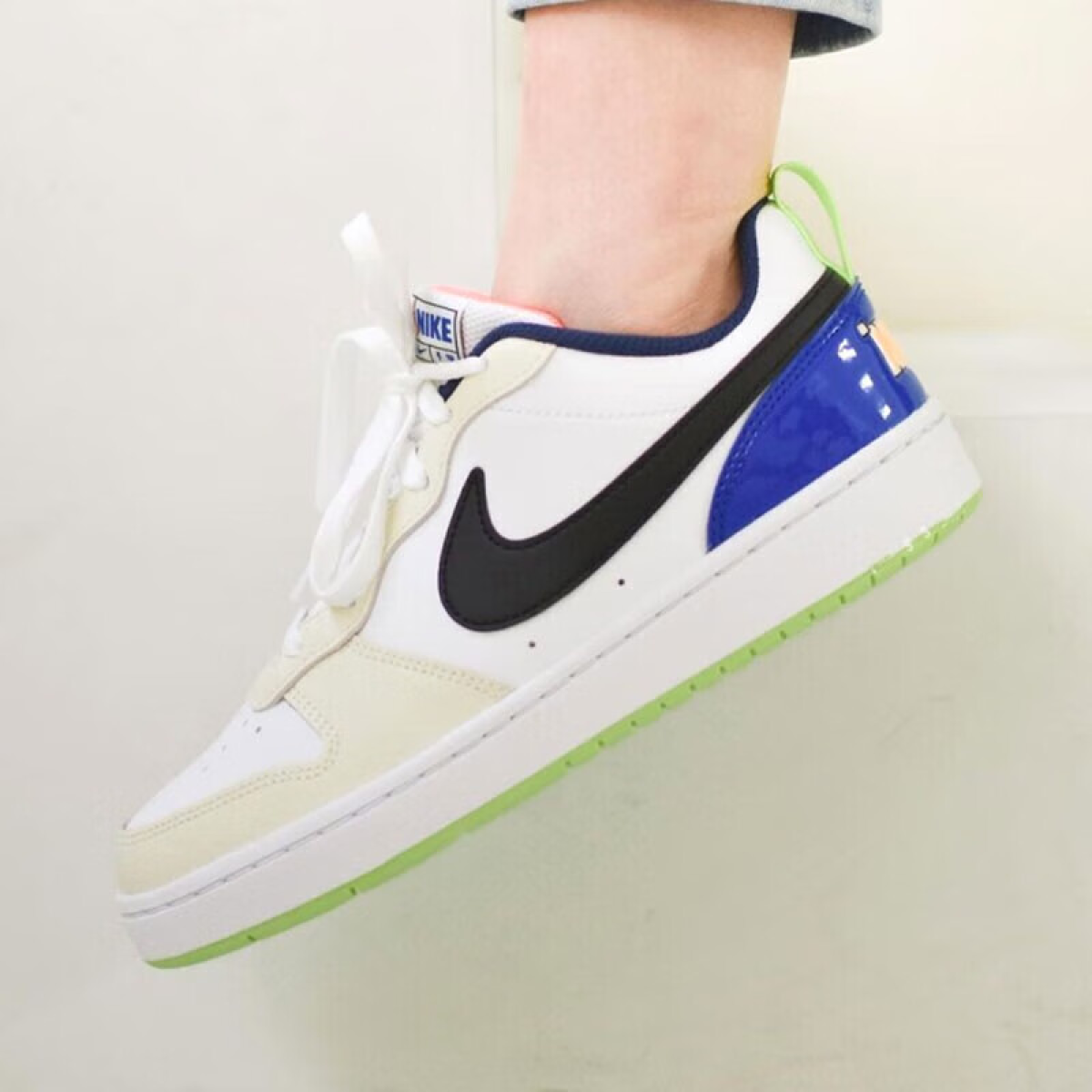 Подростковые кроссовки Nike Court Borough 2 SE Low "Player One" GS
