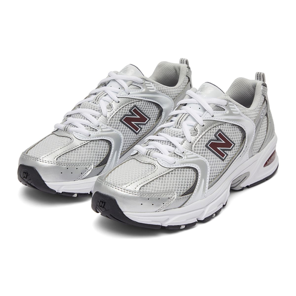 Кроссовки New Balance 530 White/Silver/Burgundy