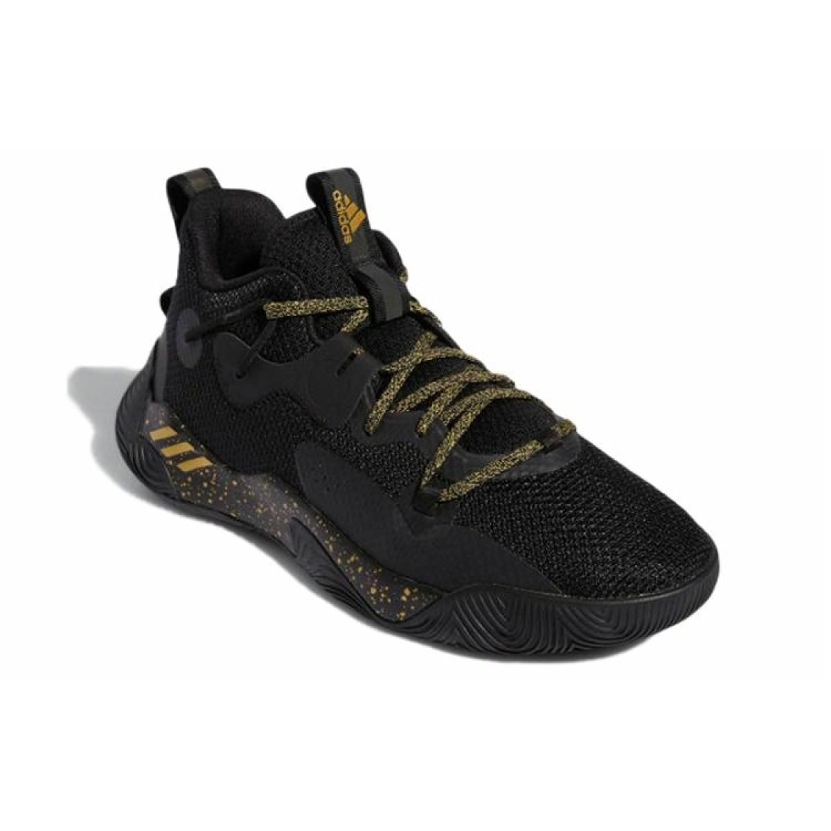 Мужские кроссовки Adidas Harden Stepback 3 Black/Yellow