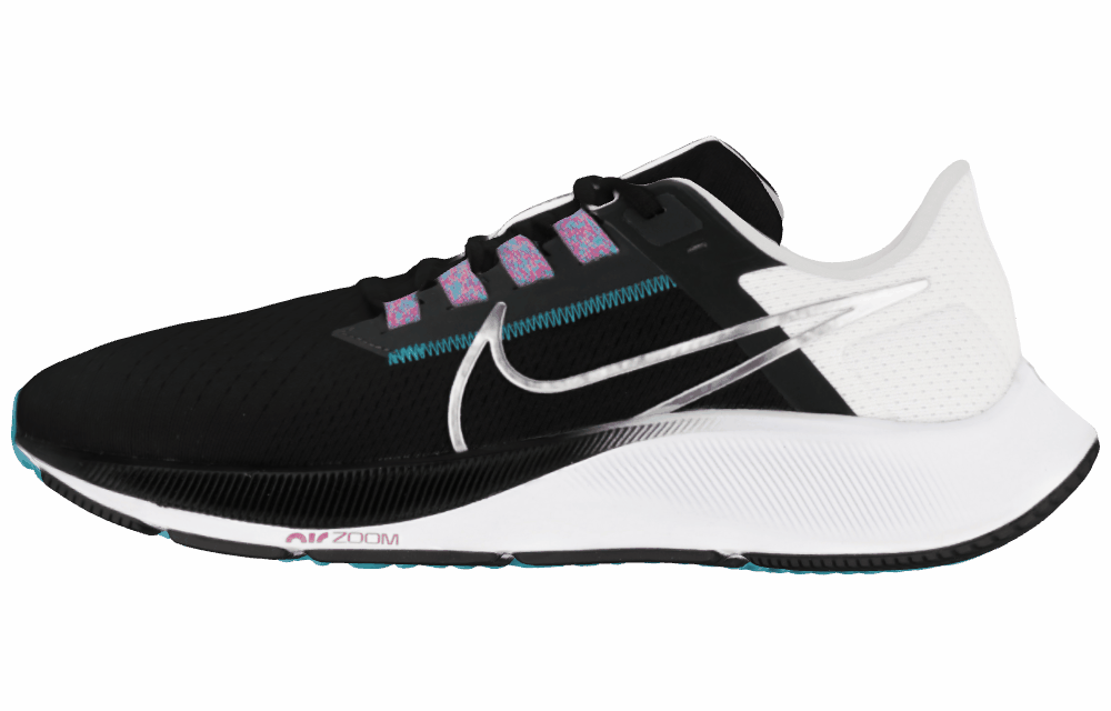 Кроссовки Nike Air Zoom Pegasus 38 Black/White/Chlorine Blue