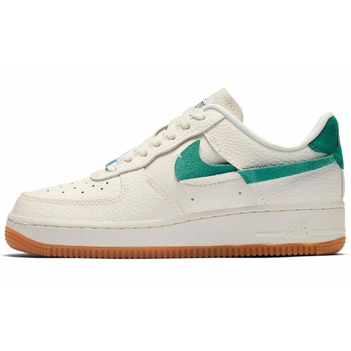 Женские кроссовки Nike Air Force 1 Vandalized Sail/Mystic Green