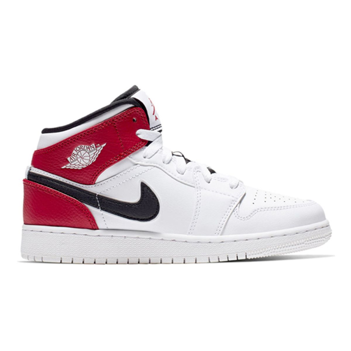 Подростковые кроссовки Jordan 1 Mid Chicago GS