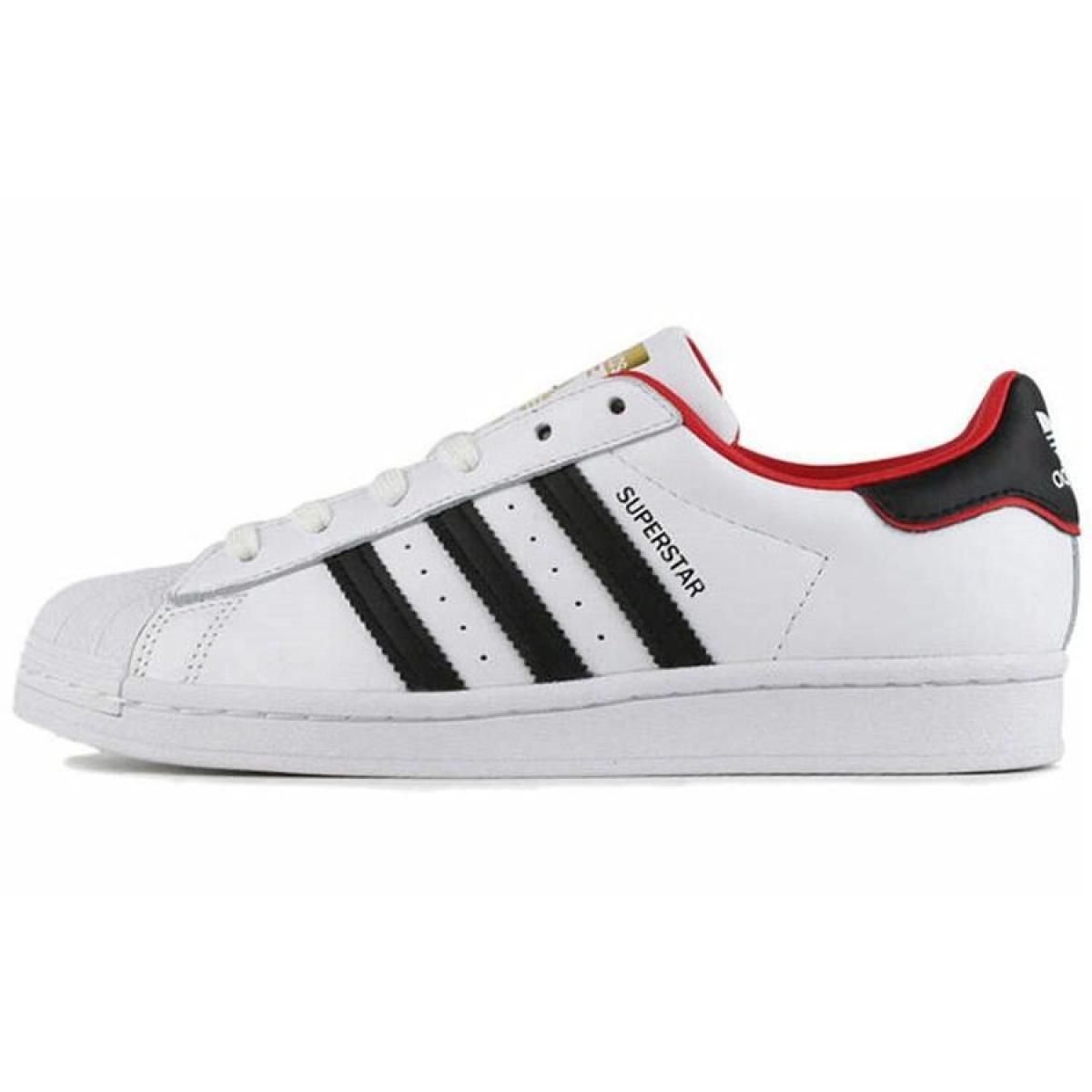 Кеды Adidas Originals Superstar White/Red
