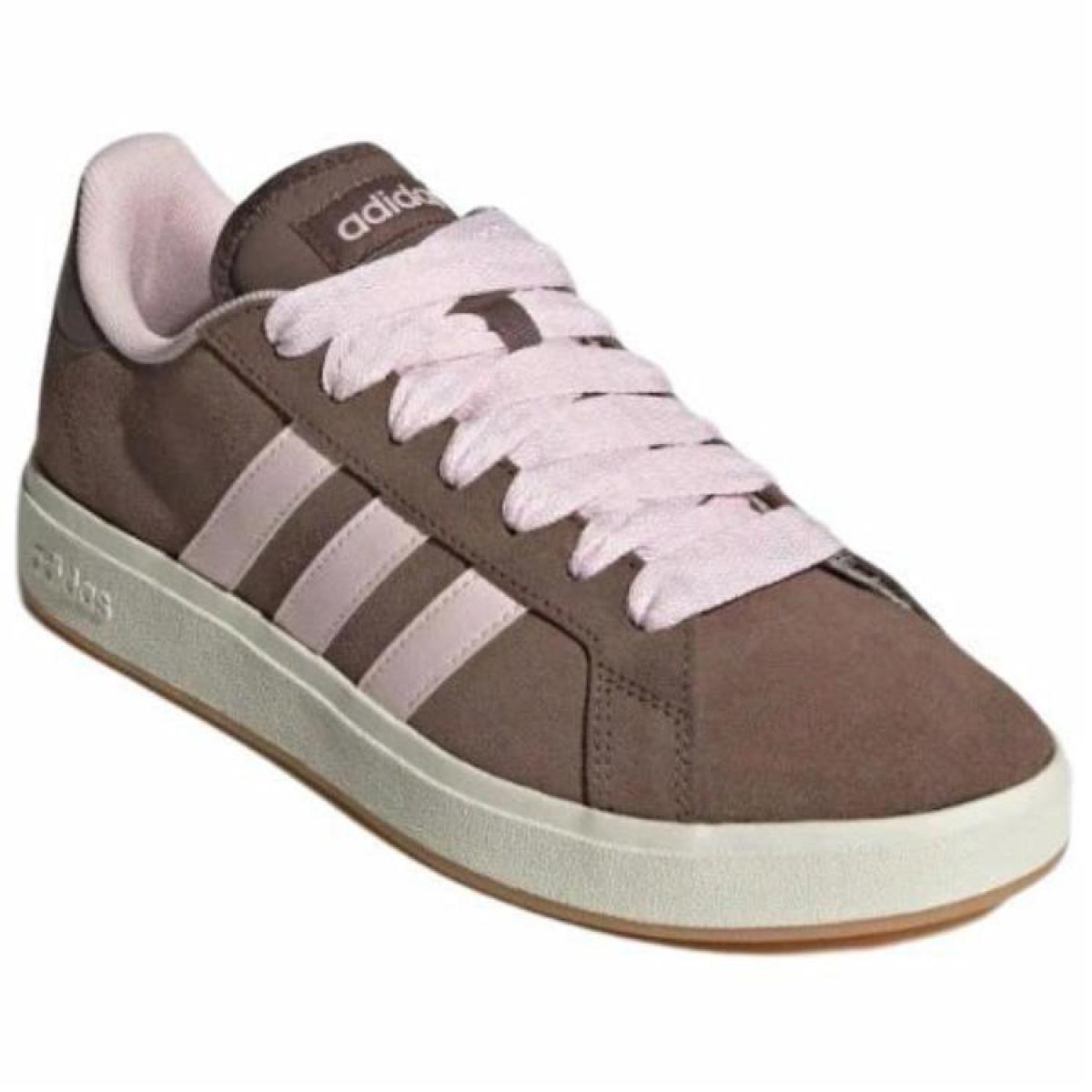 Кроссовки Adidas Originals Grand Court Base 00s Brown/Pink