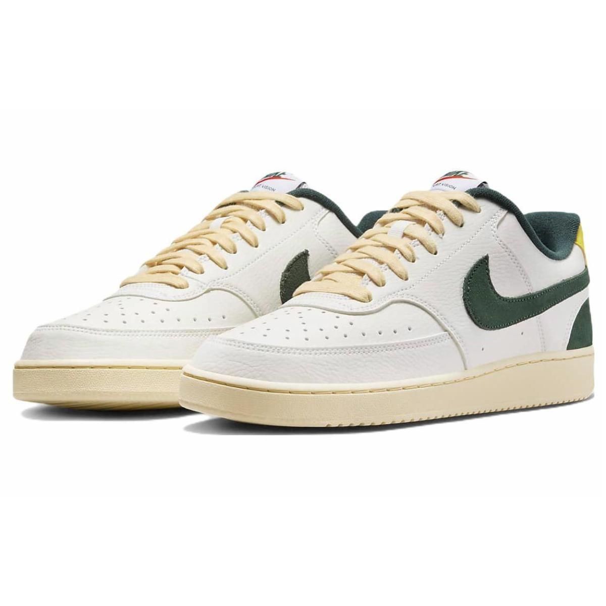 Кеды Nike Court Vision LO NCPS White/Yellow/Green