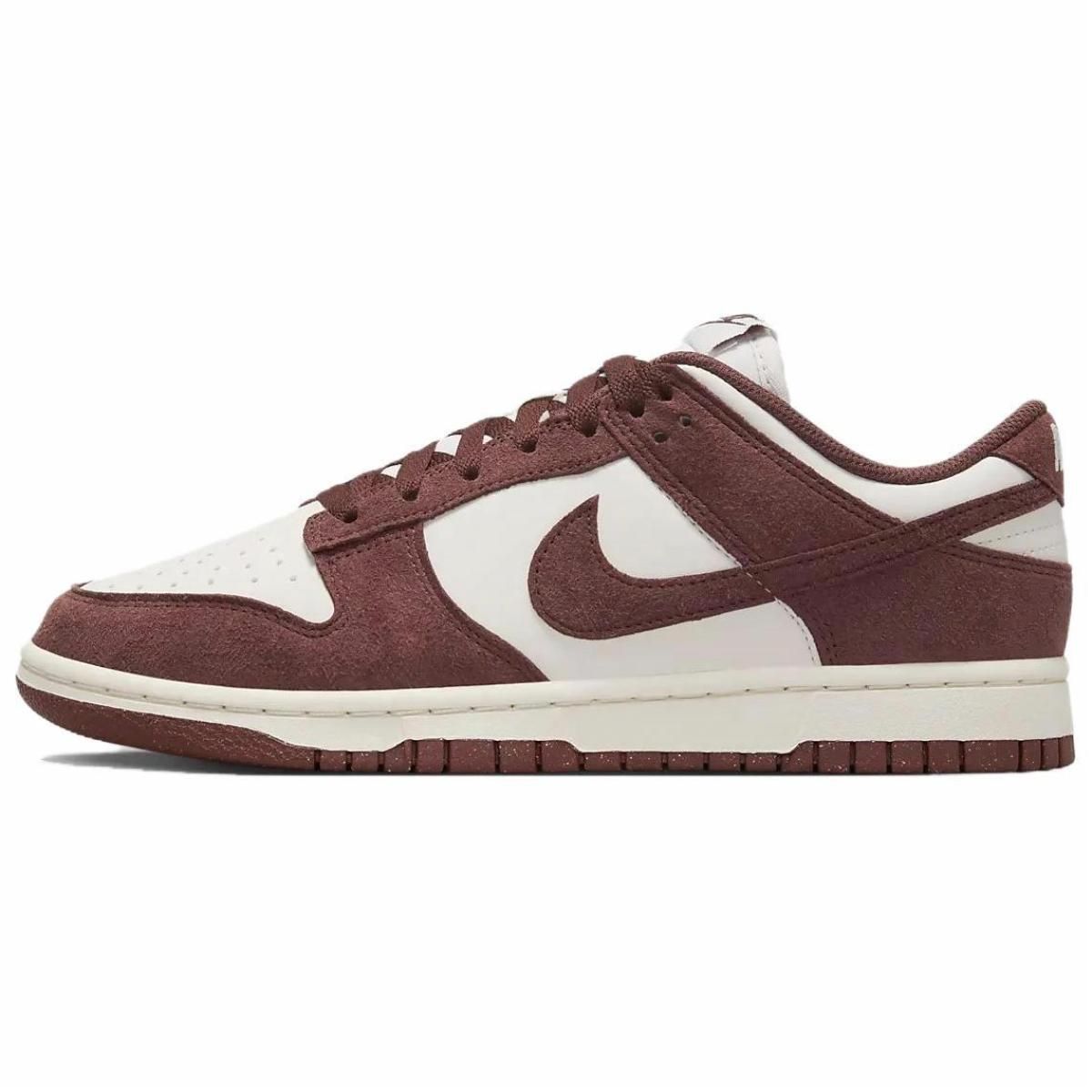 Женские кроссовки Nike Dunk Low White/Brown