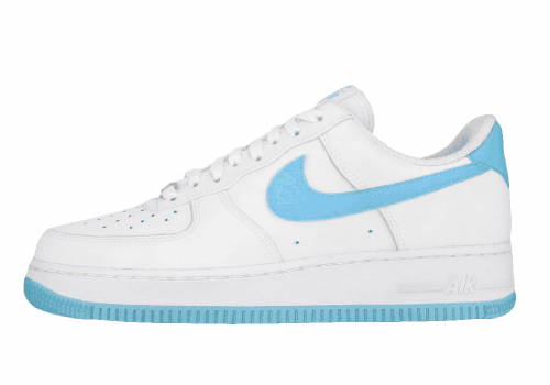 Мужские кроссовки Nike Air Force 1 " University Blue" White/Blue