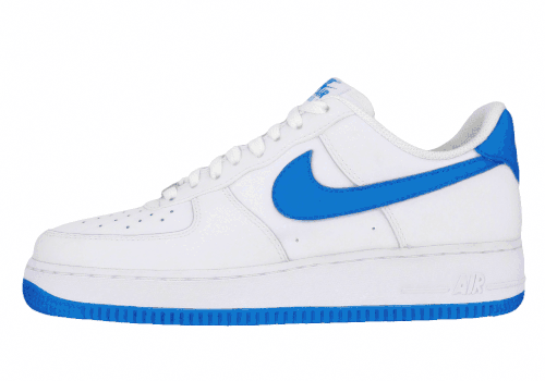 Мужские кроссовки Nike Air Force 1 White/Blue