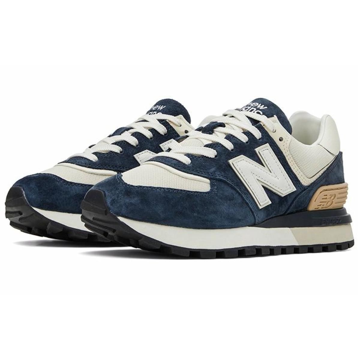 Кроссовки New Balance 574 Navy Blue/White