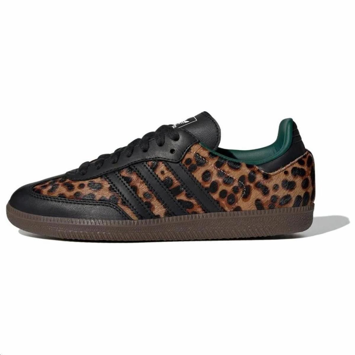 Кроссовки Adidas Originals Samba "Leopard Print" Brown/Black