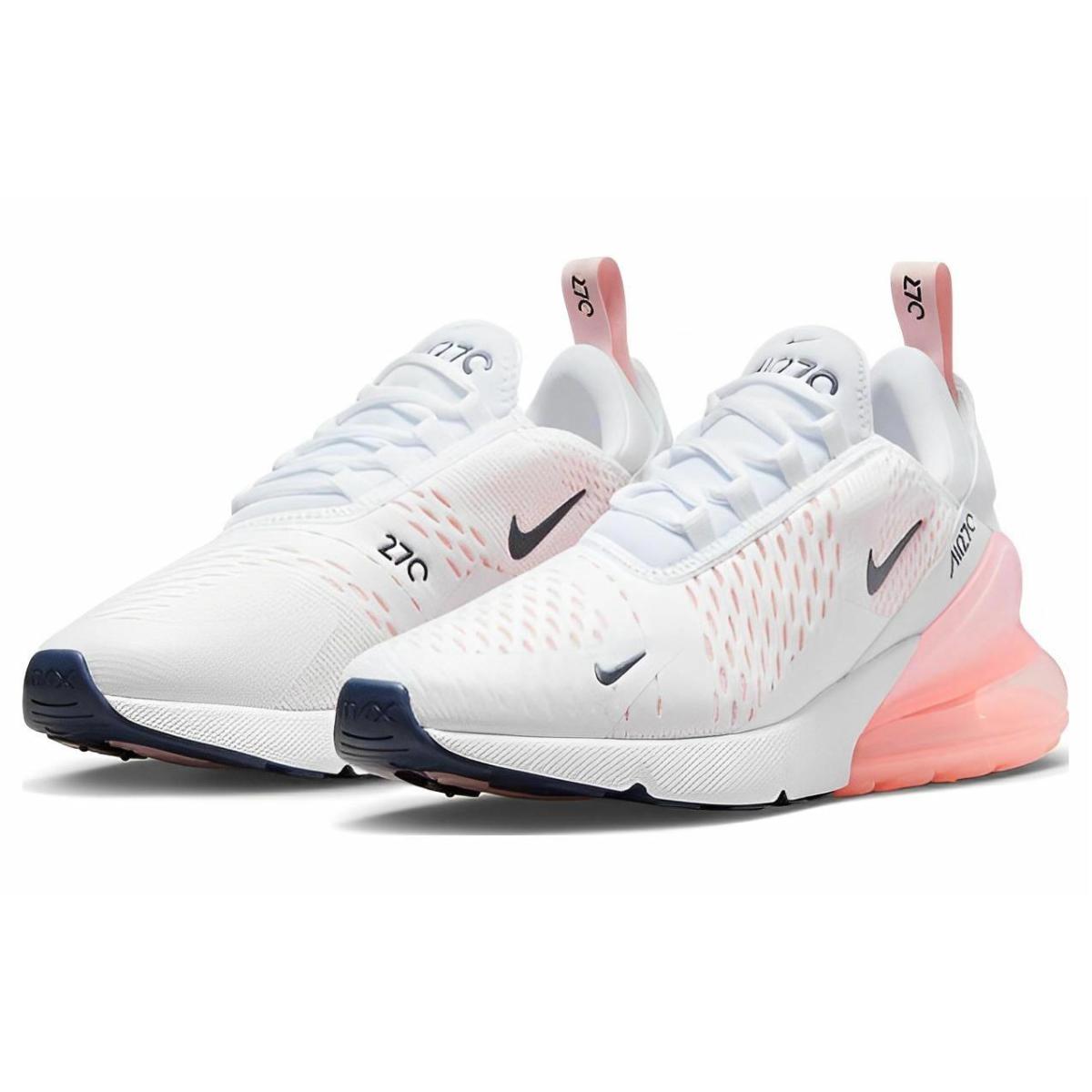 Женские кроссовки Nike Air Max 270 ESS White/Pink
