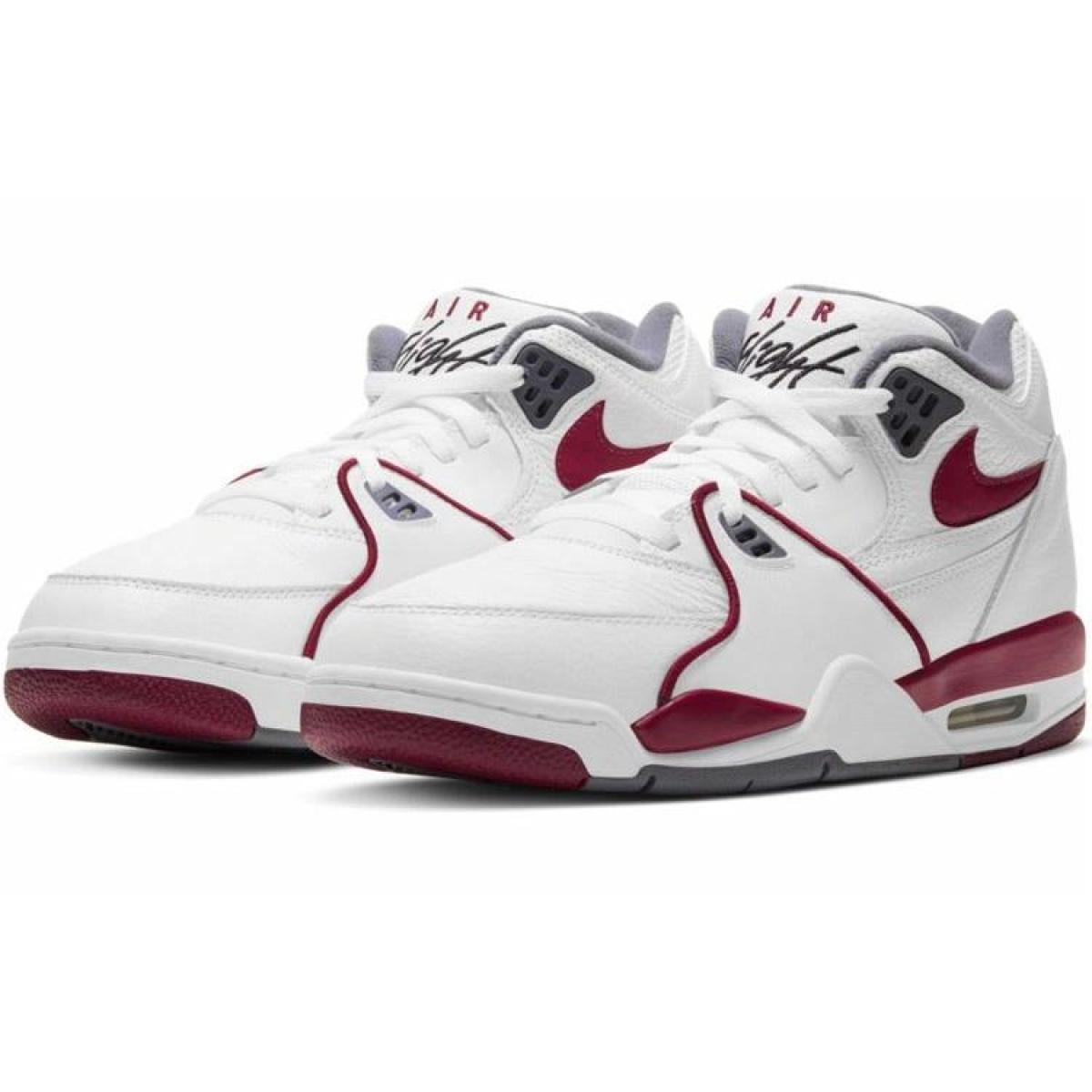 Мужские кроссовки Nike Air Flight 89 White Team Red