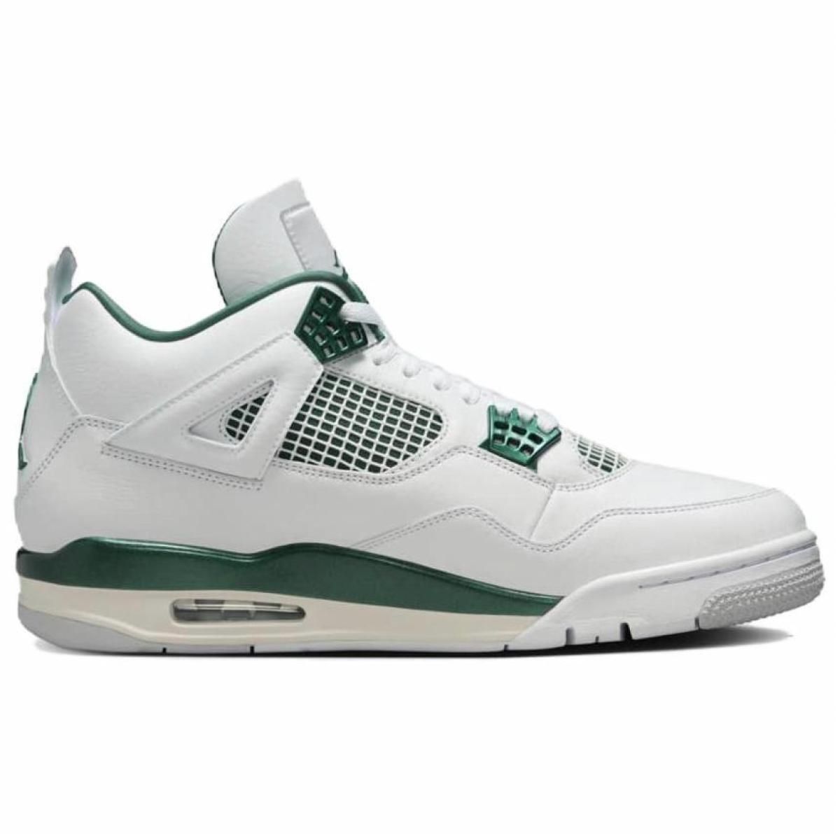 Кроссовки Air Jordan 4 Mid "Oxidized Green" White/Green