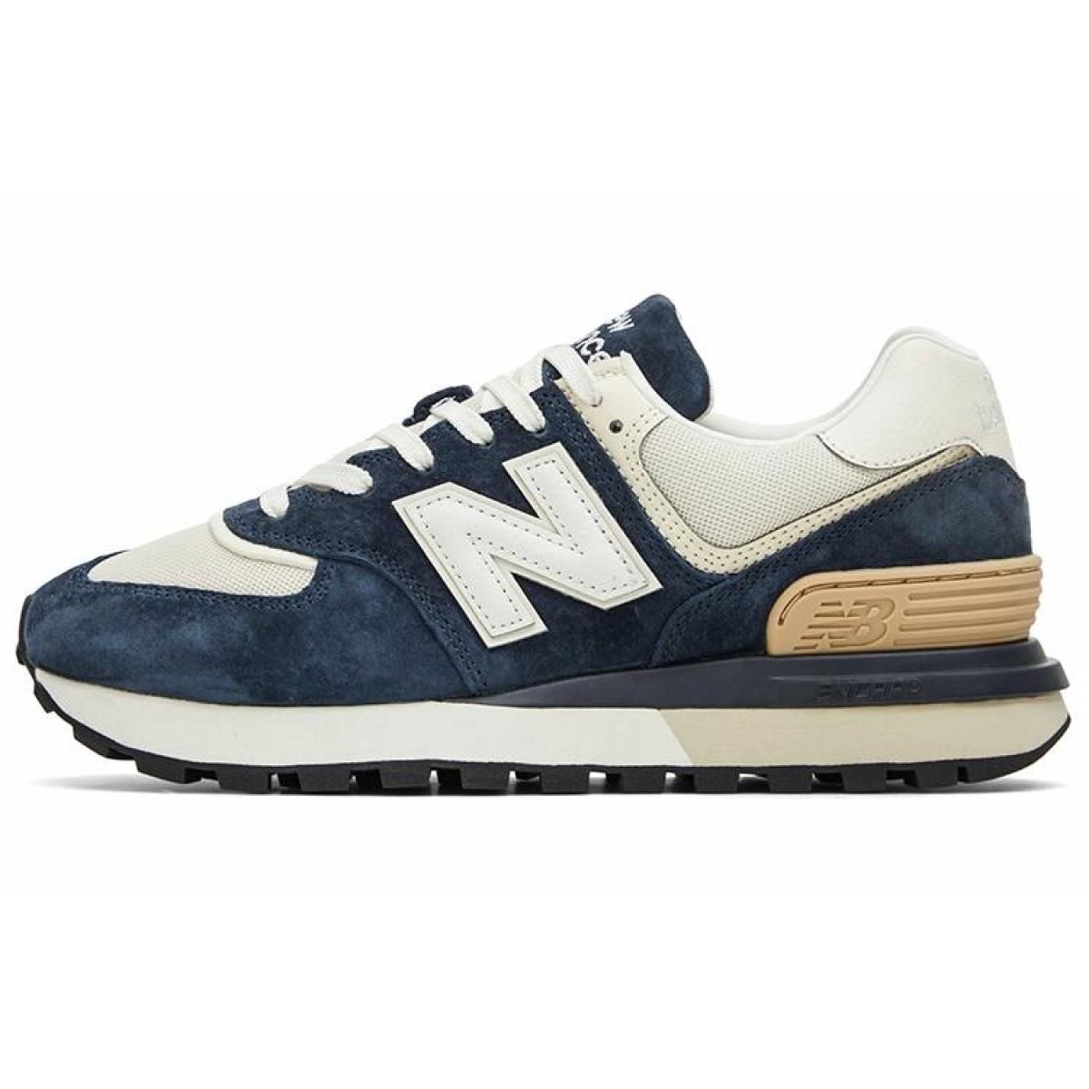 Кроссовки New Balance 574 Navy Blue/White