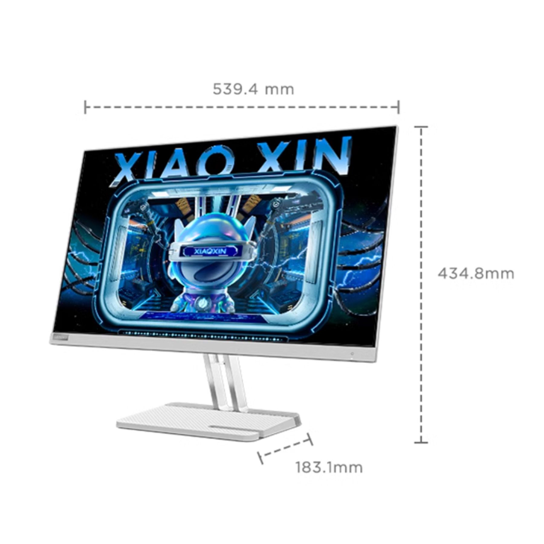 23,8" Монитор Lenovo L24e-40, 100 Гц, 1920x1080, IPS, White