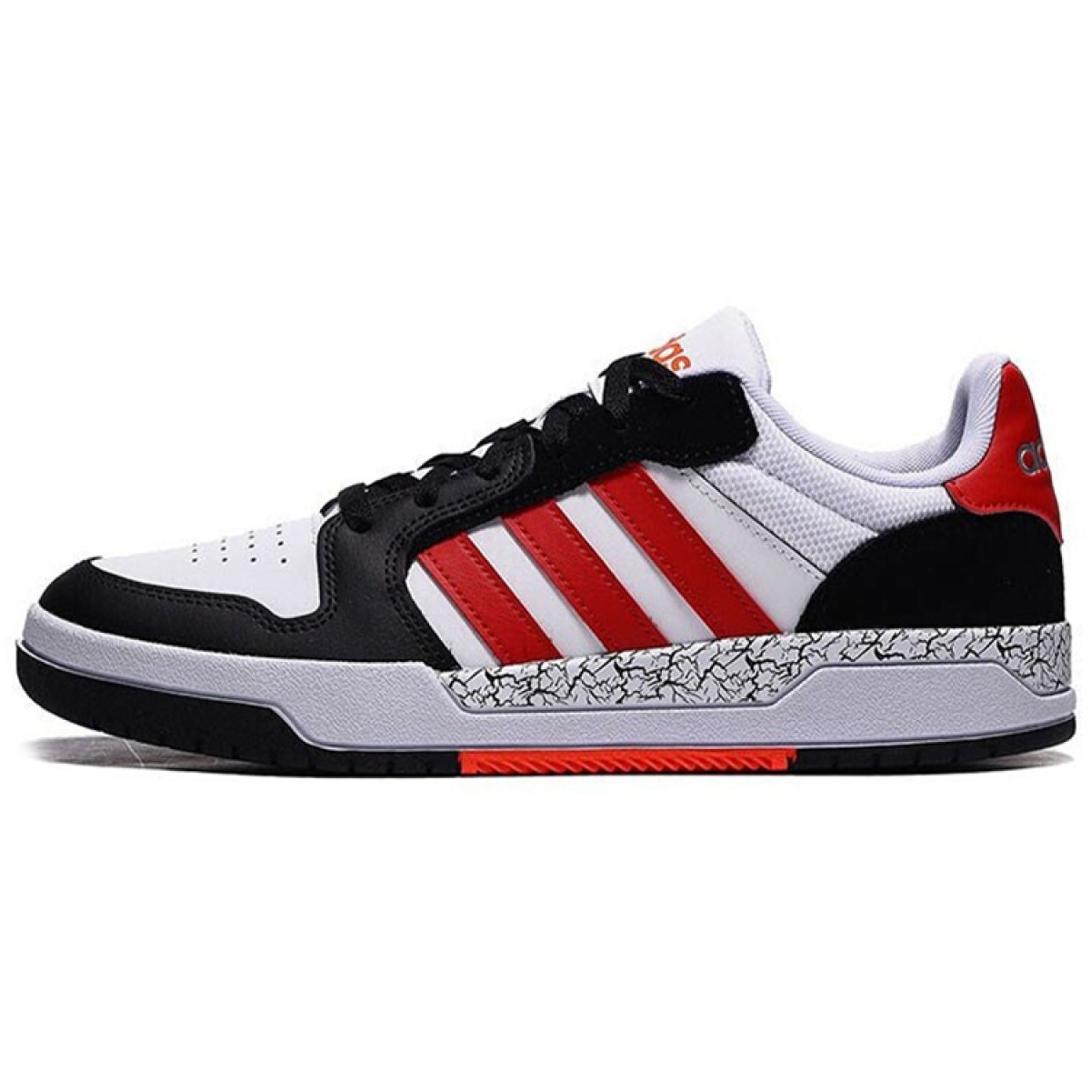 Мужские кроссовки Adidas neo Entrap White/Black/Red