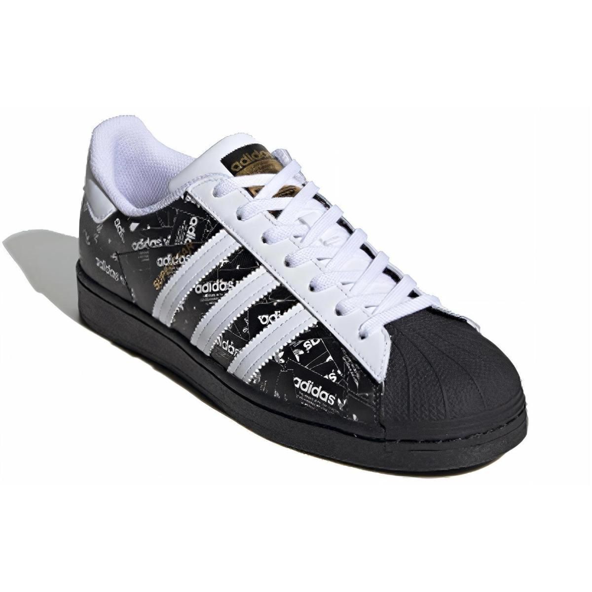 Кроссовки Adidas Originals Superstar Black/Shiny White