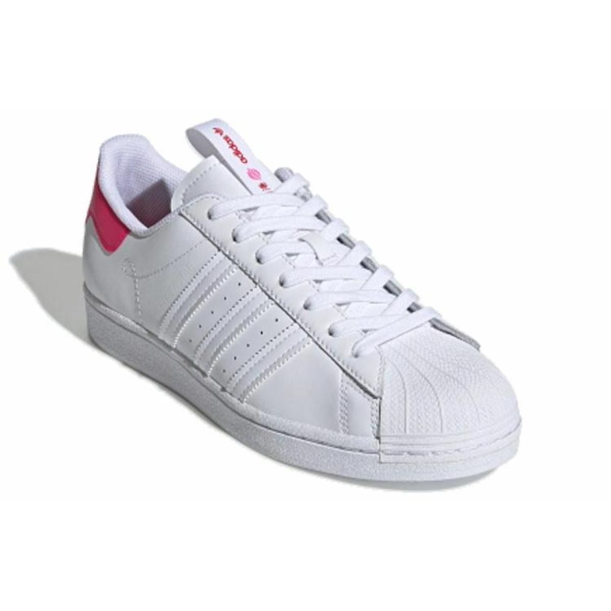 Кеды Adidas Originals Superstar White/Pink