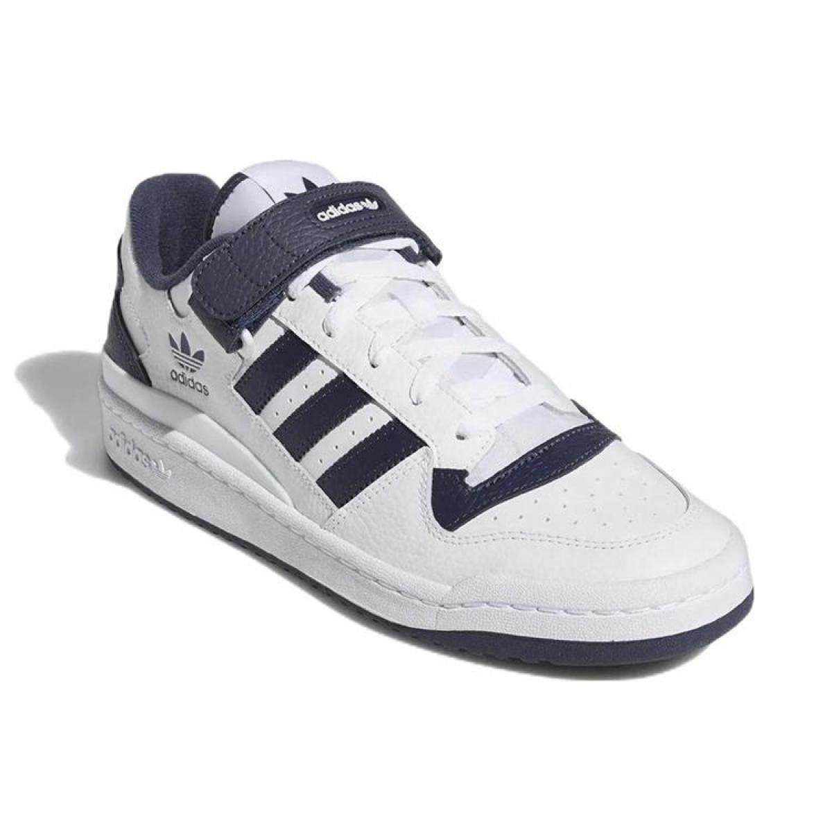 Кроссовки Adidas Originals Forum Low White/Navy