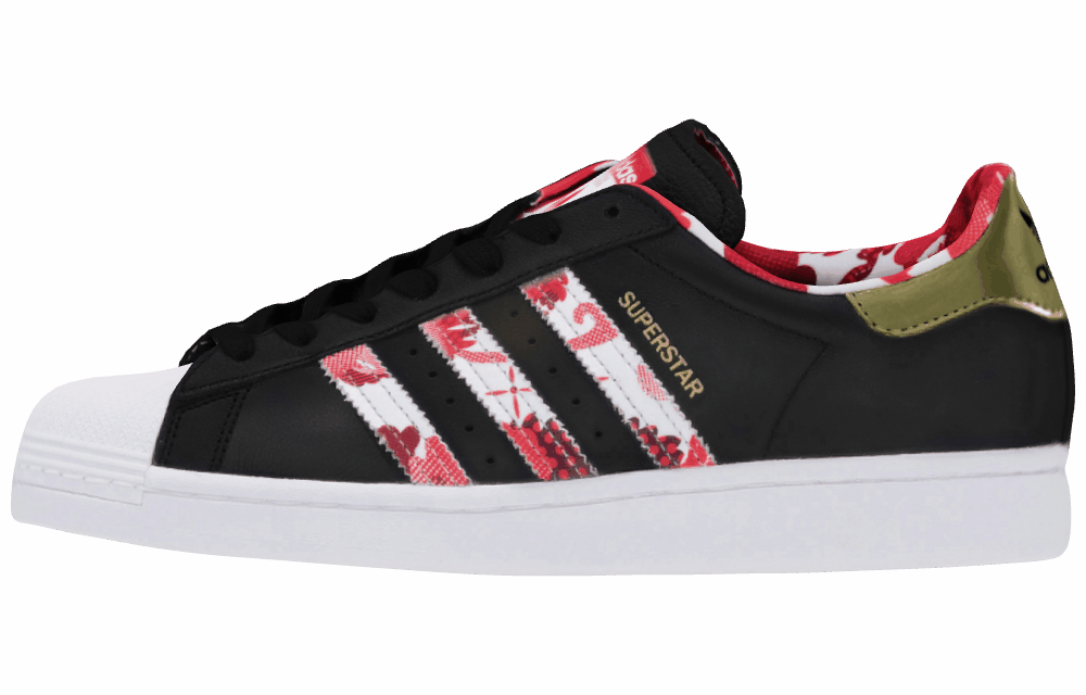 Кроссовки Adidas originals Superstar CNY Black/Red