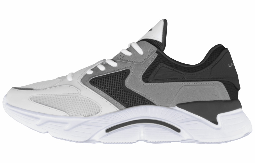 Мужские кроссовки LiNing Antarctic Gray/Ebony/Silver Gray