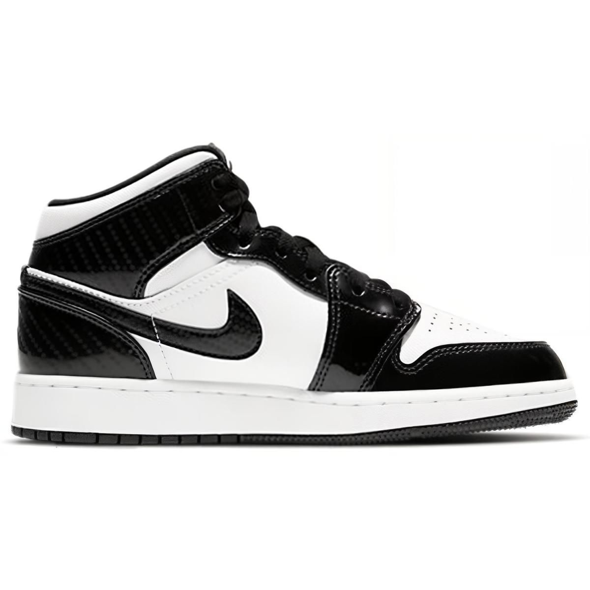 Подростковые кроссовки Air Jordan 1 Mid SE "All-Star Weekend 2021"  Black/White