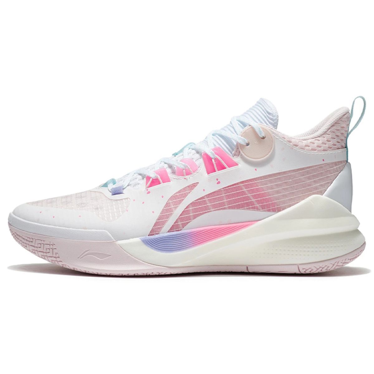 Мужские кроссовки LiNing Sonic 10  White/Pink
