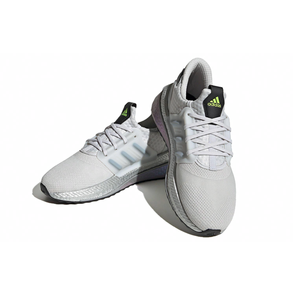 Мужские кроссовки Adidas X_PLRBOOST Running Grey/Silver