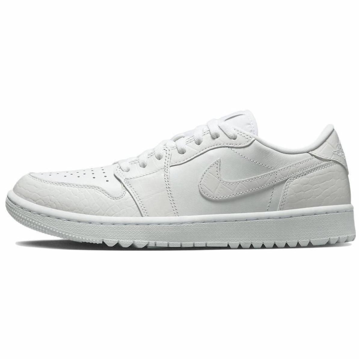 Кеды Air Jordan 1 Retro Low Golf "White Croc"