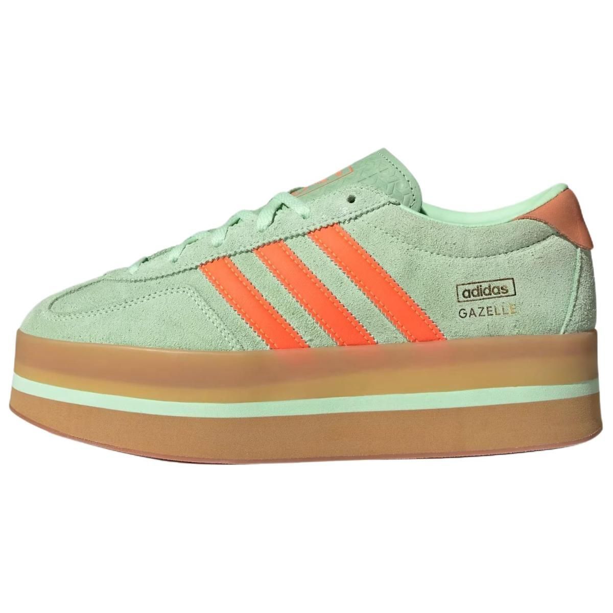 Женские кроссовки Adidas Originals Gazelle Stack Green