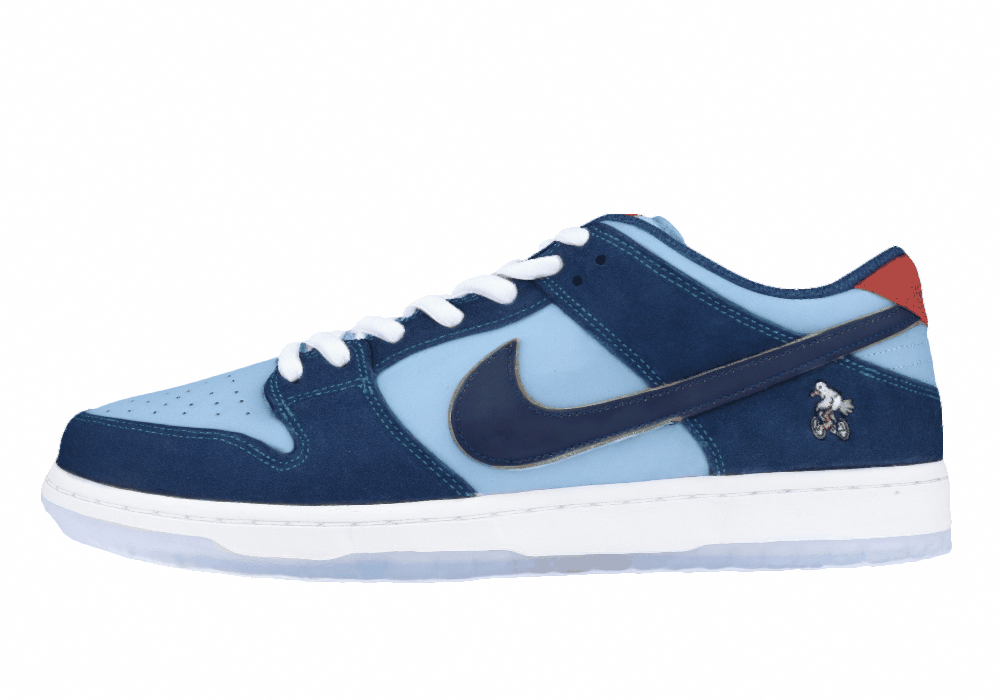 Кроссовки Why So Sad? x Nike Dunk Low Blue