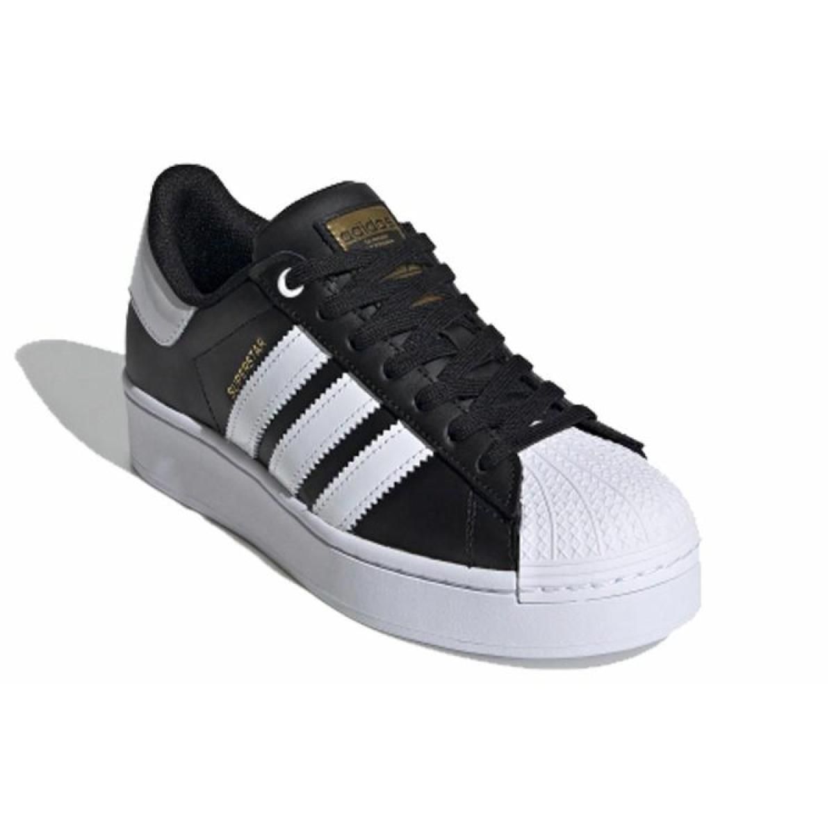 Женские кроссовки Adidas Originals Superstar Bold Black/White