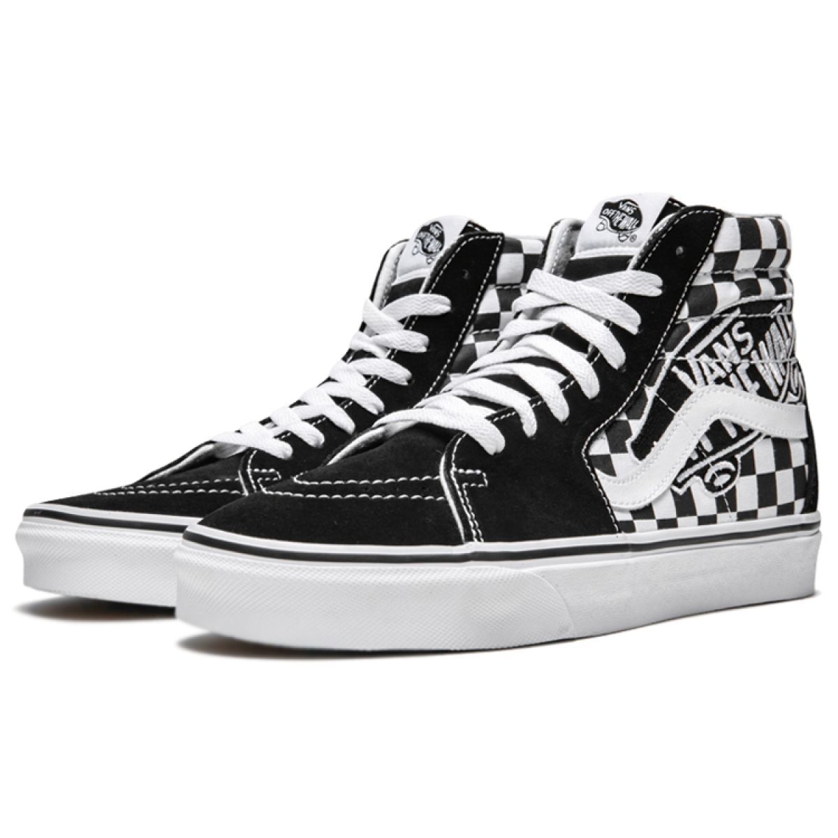 Кеды Vans SK8 Hi OTW Patch Black/White
