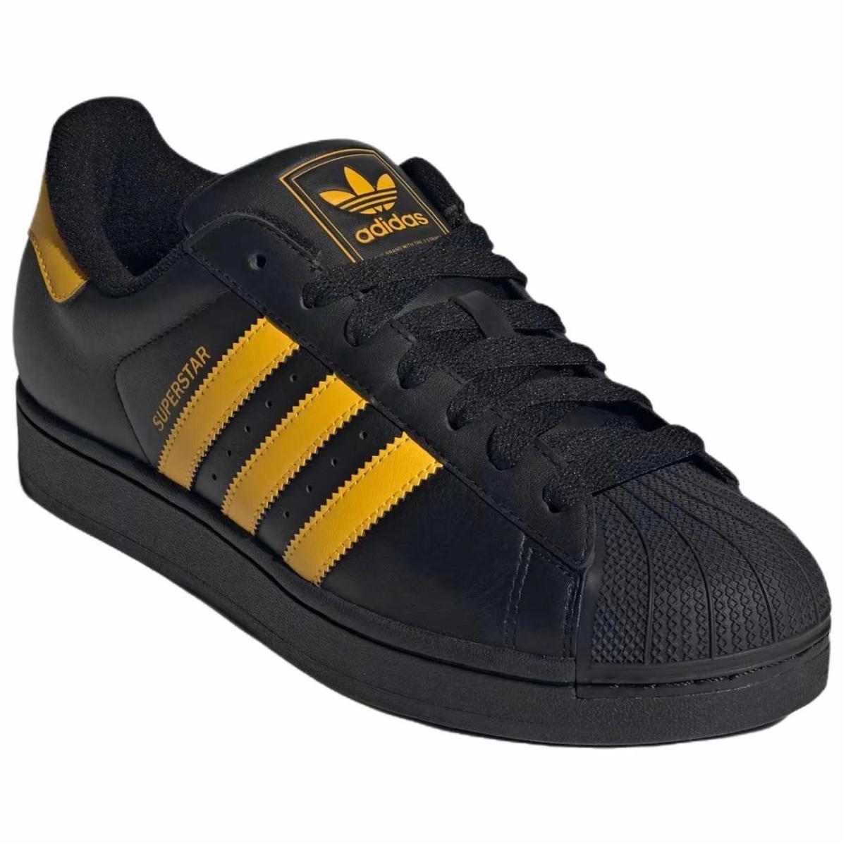 Кроссовки Adidas Originals Superstar Black/Yellow