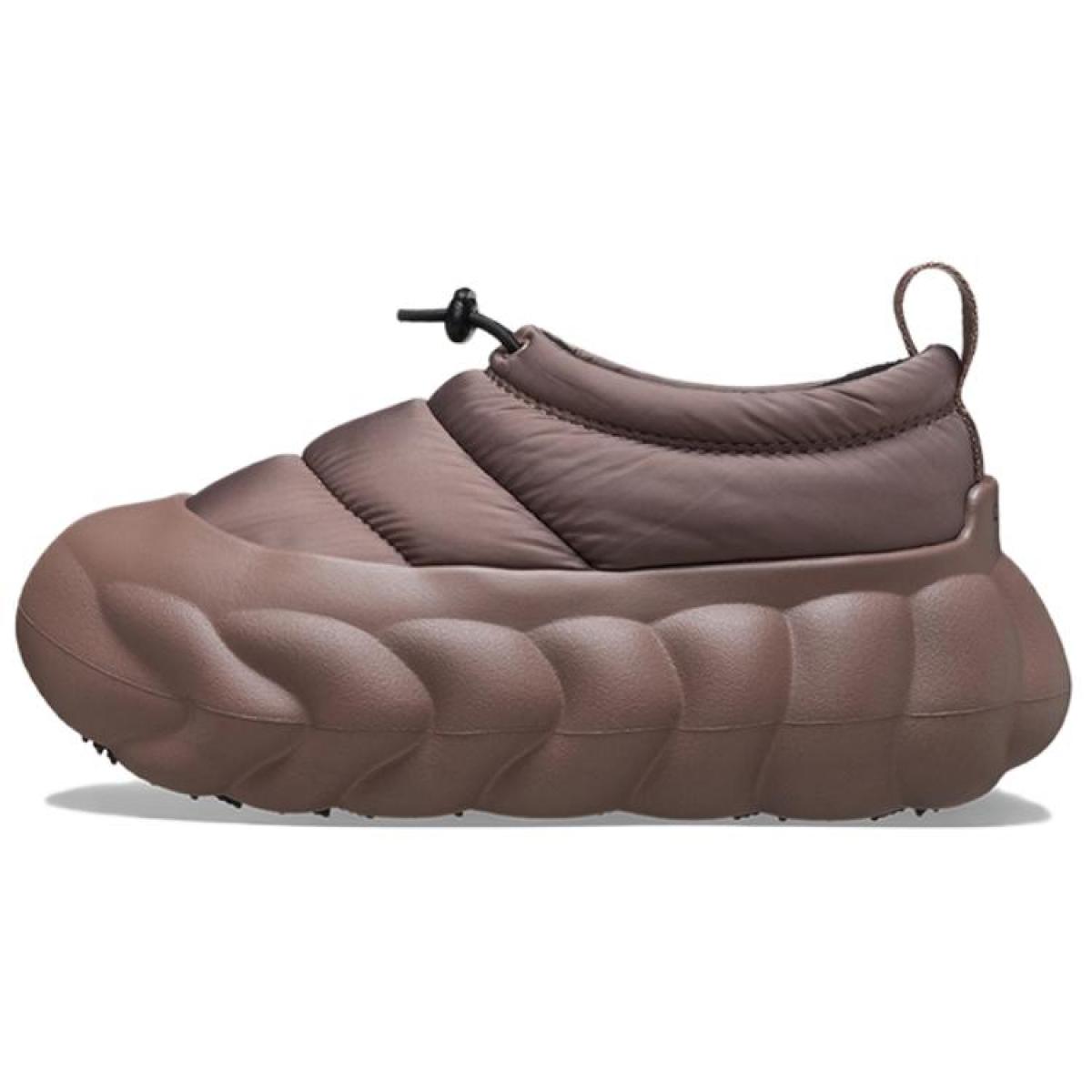Сапоги Crocs Overpuff Shorty Truffle Brown